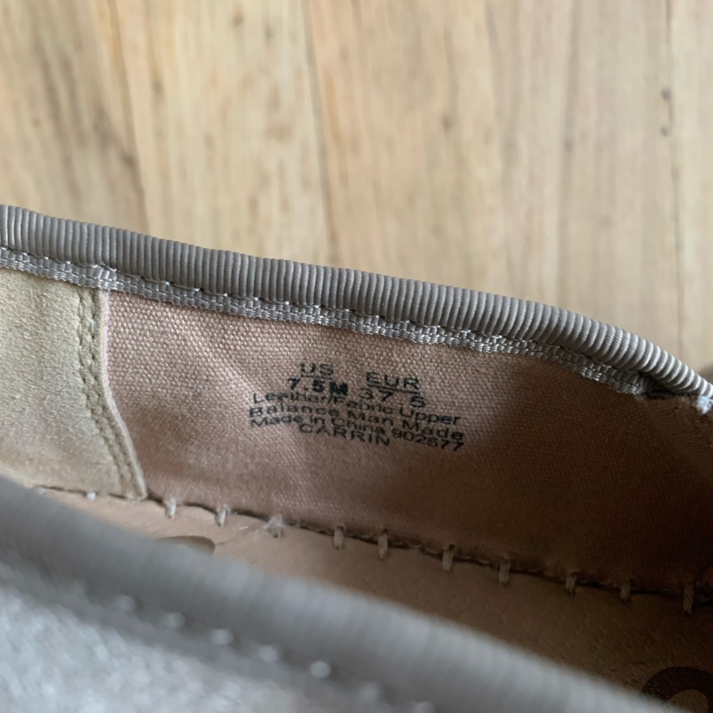 SAM EDELMAN Leather Carrin Man Made Canvas Shoes - Picture 7 of 7